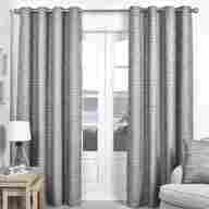 grey chenille curtains for sale