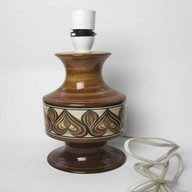 jersey pottery lamp for sale