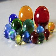 colored glass spheres for sale
