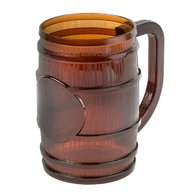 barrel mug brown for sale
