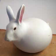 pottery rabbits for sale