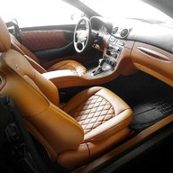 mercedes clk leather seats for sale