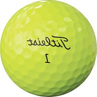 titleist yellow golf balls for sale