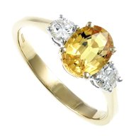yellow sapphire ring for sale