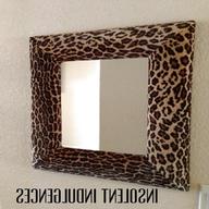 leopard print mirror for sale