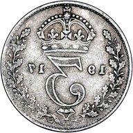 silver 1917 threepence for sale