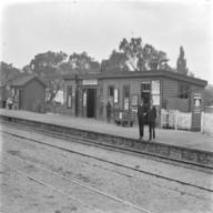 railway station negatives for sale