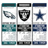 football ticket stubs for sale