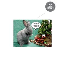 rabbit christmas cards for sale