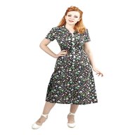 vintage 40s tea dress for sale