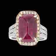 cabochon ruby ring for sale