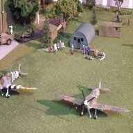 model airfield diorama for sale