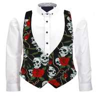 skull waistcoat for sale