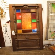 old stained glass doors for sale