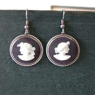 cameo earrings wedgwood for sale