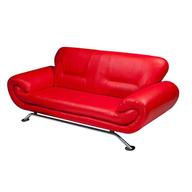 red leather sofas 2 seater for sale