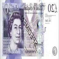 english pound notes for sale