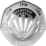 nhs 50p coin for sale