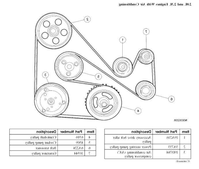 04 Ford Focus Belt Diagram