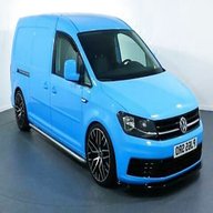 vw caddy van blue for sale
