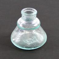 vintage glass inkwell for sale