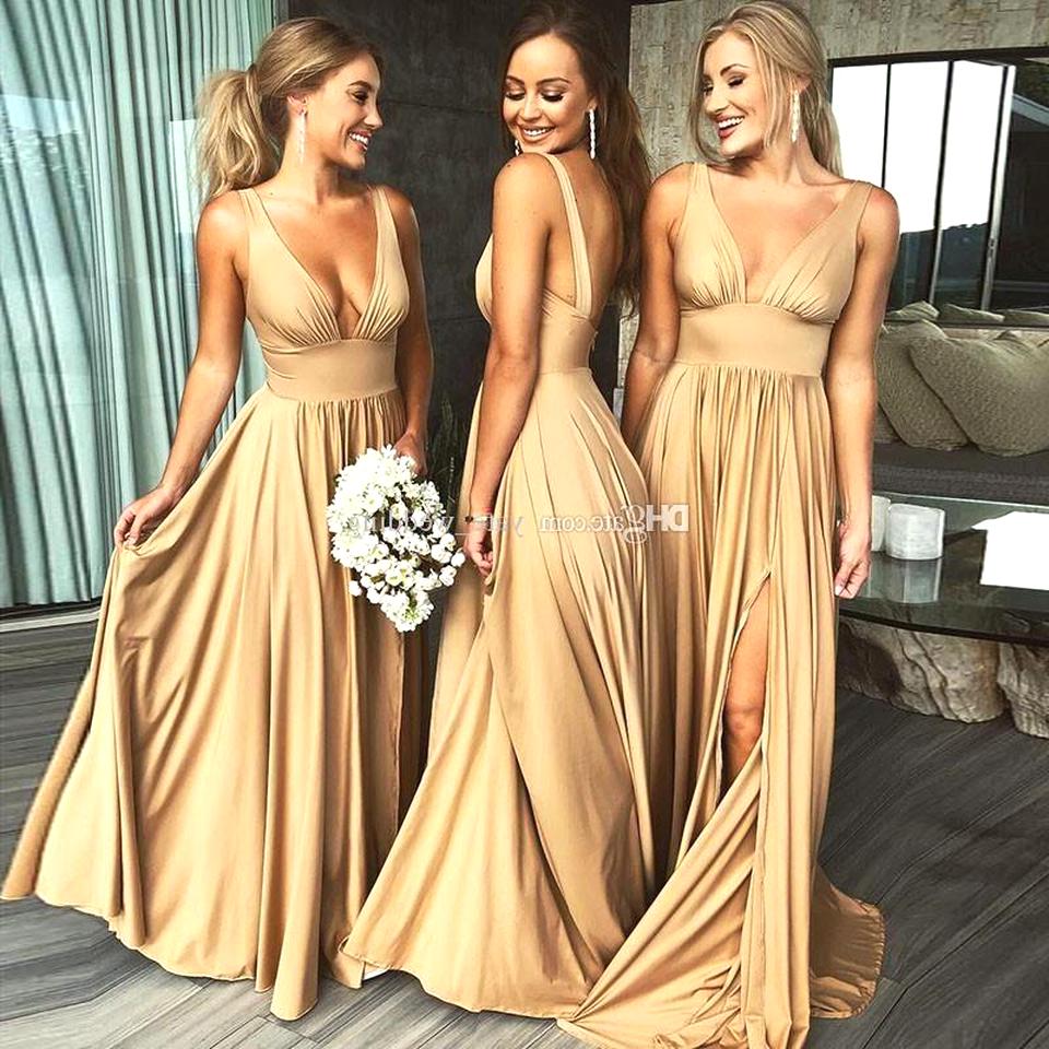 Gold Bridesmaid Dresses for sale in UK View 66 bargains