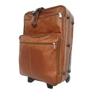wheeled luggage leather for sale