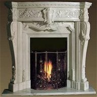 ornate fire surround for sale
