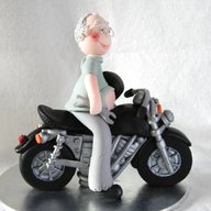 motorbike cake topper for sale