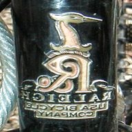 raleigh head badge for sale