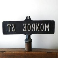 antique street signs for sale
