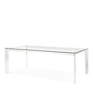 john lewis glass table for sale