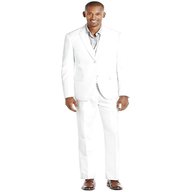 mens white linen suit for sale