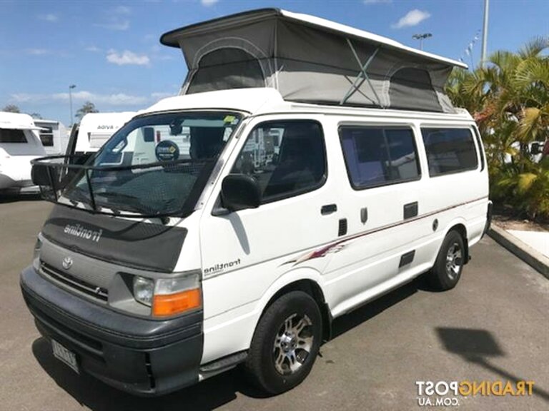 toyota hiace poptop campervan for sale