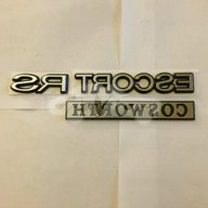 escort cosworth badge for sale
