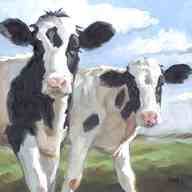 cattle oil painting for sale