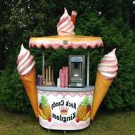 ice cream stall for sale