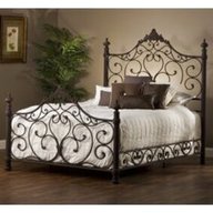 wrought iron bed head for sale