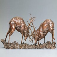 bronze wildlife sculptures for sale