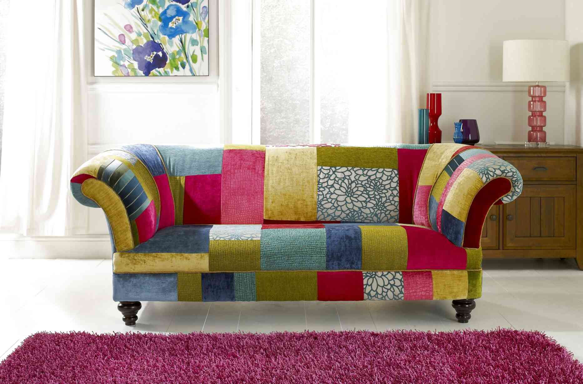 Patchwork Sofa for sale in UK | 69 used Patchwork Sofas