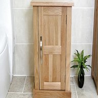 oak bathroom unit for sale