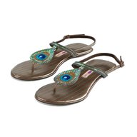 peacock sandals for sale