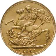 1913 gold sovereign for sale