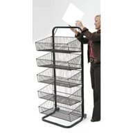 wire basket display for sale