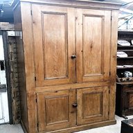 victorian pine cupboard for sale