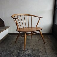 ercol cowhorn chair for sale