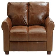 2 seater leather settee for sale