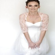 wedding lace bolero pink for sale