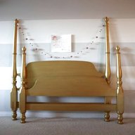cream bed frame for sale