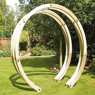 wooden circles garden for sale